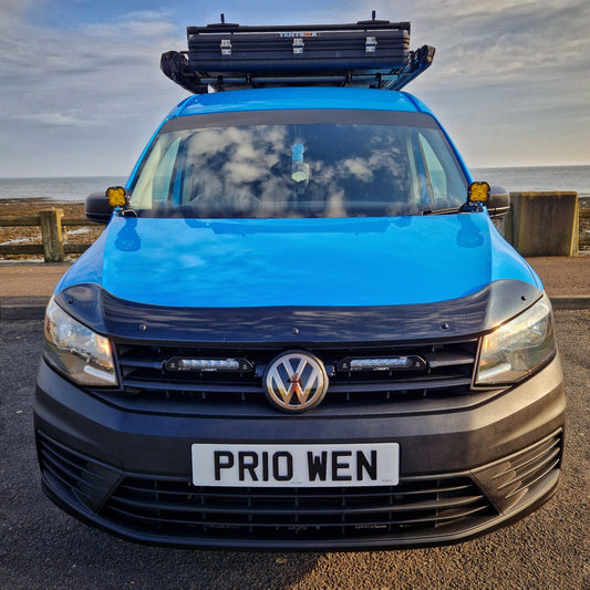 VOLKSWAGEN CADDY MK3/MK4 2004–2024 - Bonnet Ditch Light Mounts