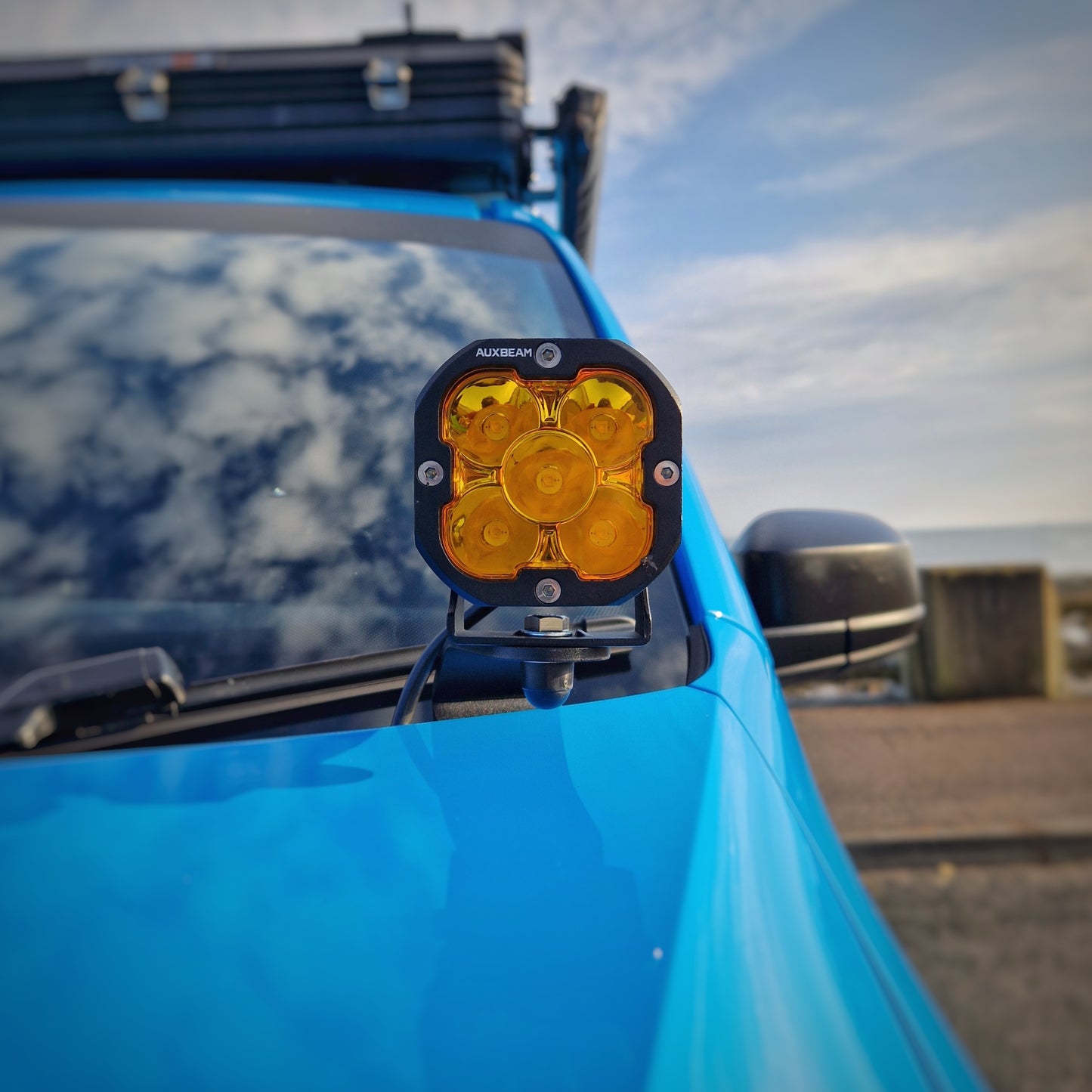 VOLKSWAGEN CADDY MK3/MK4 2004–2024 - Bonnet Ditch Light Mounts