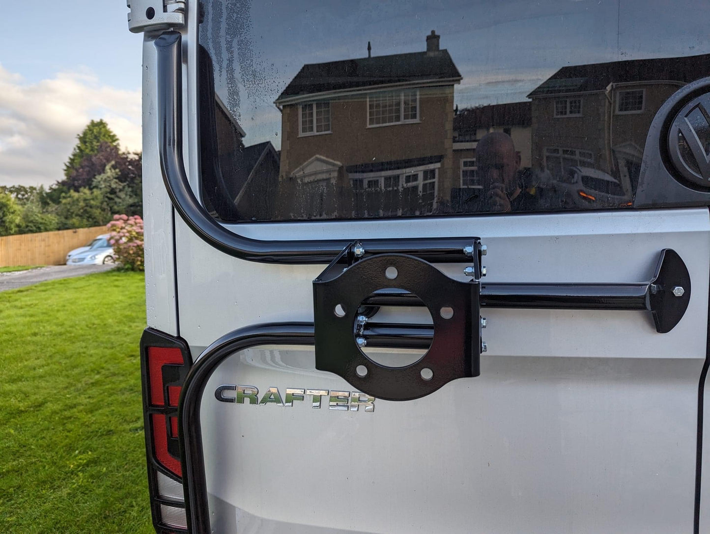 Volkswagen Crafter MAN TGE 4X4 Rear Door Spare Wheel Carrier