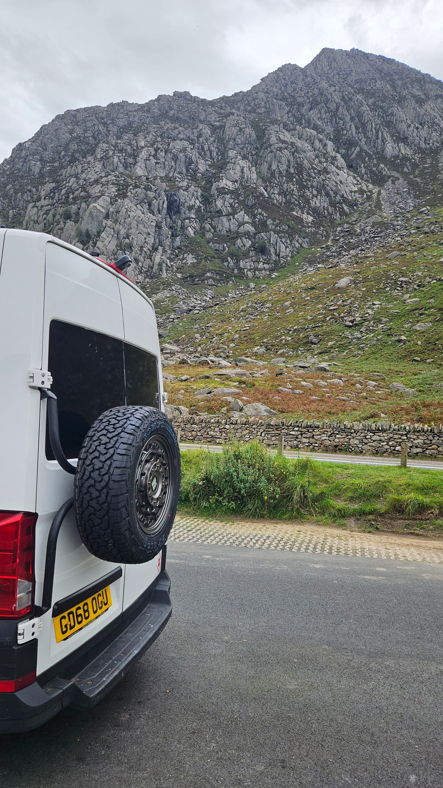 Volkswagen Crafter MAN TGE 4X4 Reserveradträger für die Hintertür