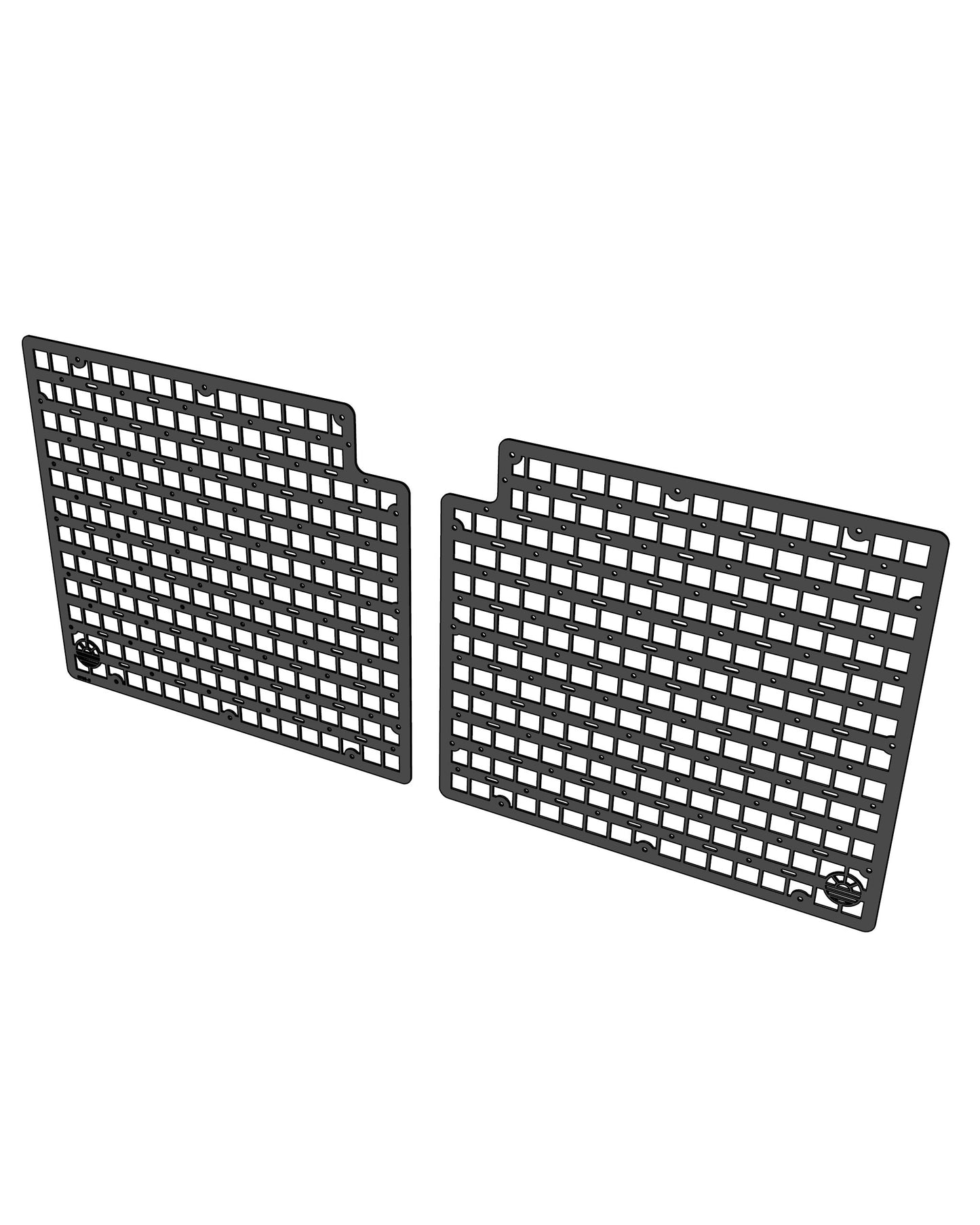 FIAT DUCATO, PEUGEOT BOXER, CITROEN RELAY - MOLLE System Storage Panel Set – Lower