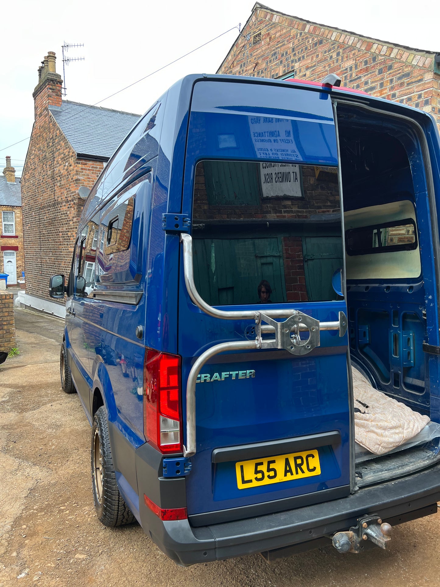 Volkswagen Crafter MAN TGE 4X4 Reserveradträger für die Hintertür