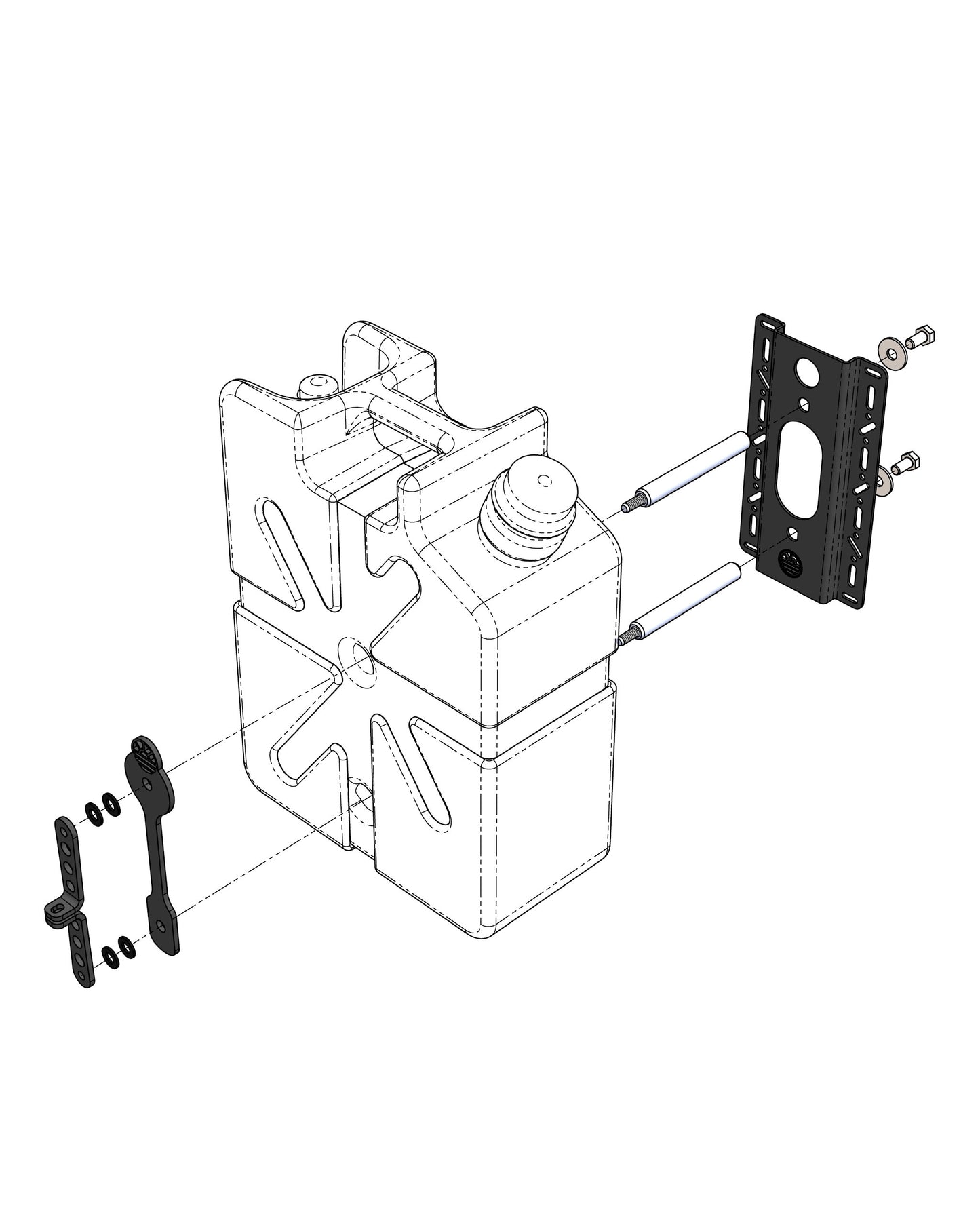 LifeSaver Jerrycan Water Filter Vehicle Mount
