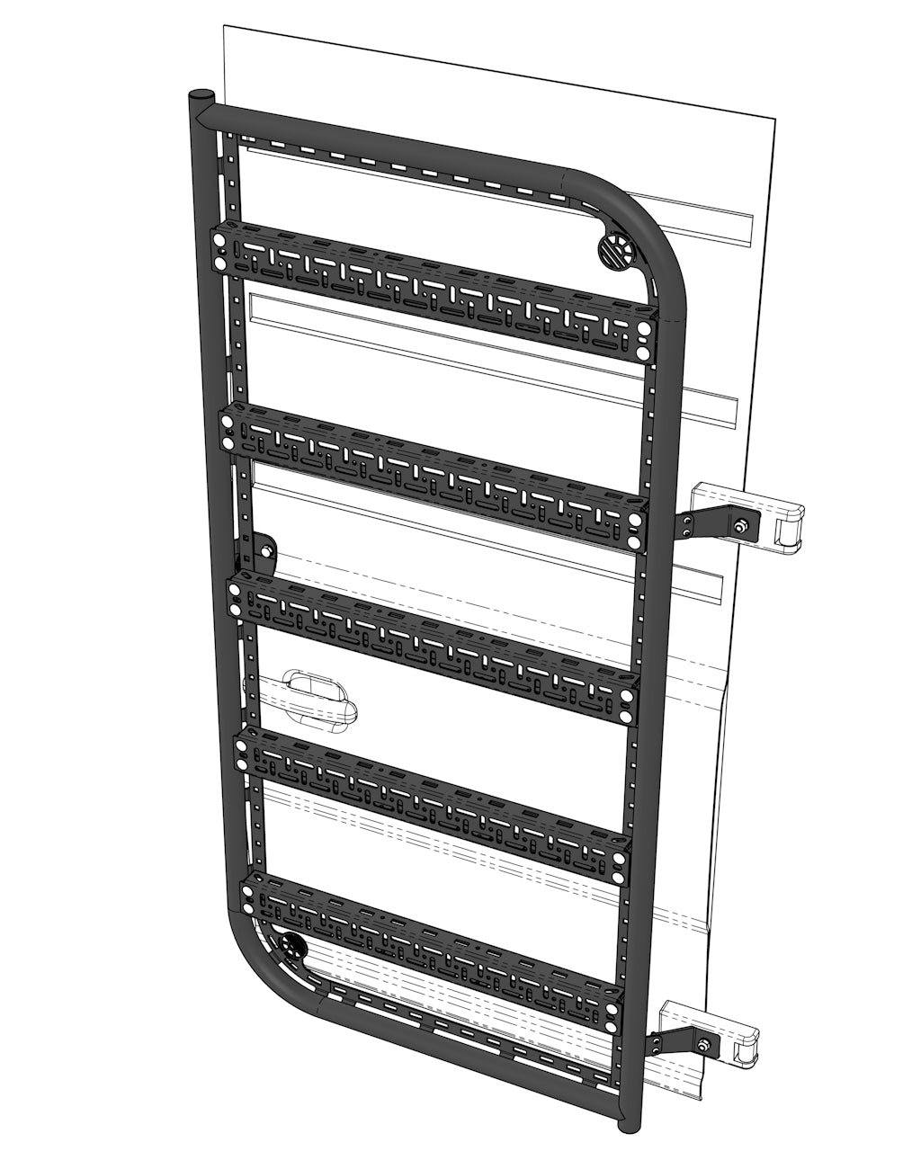 MERCEDES T2 1986-1995, VARIO 1995-2013 Modular Backrack - RH