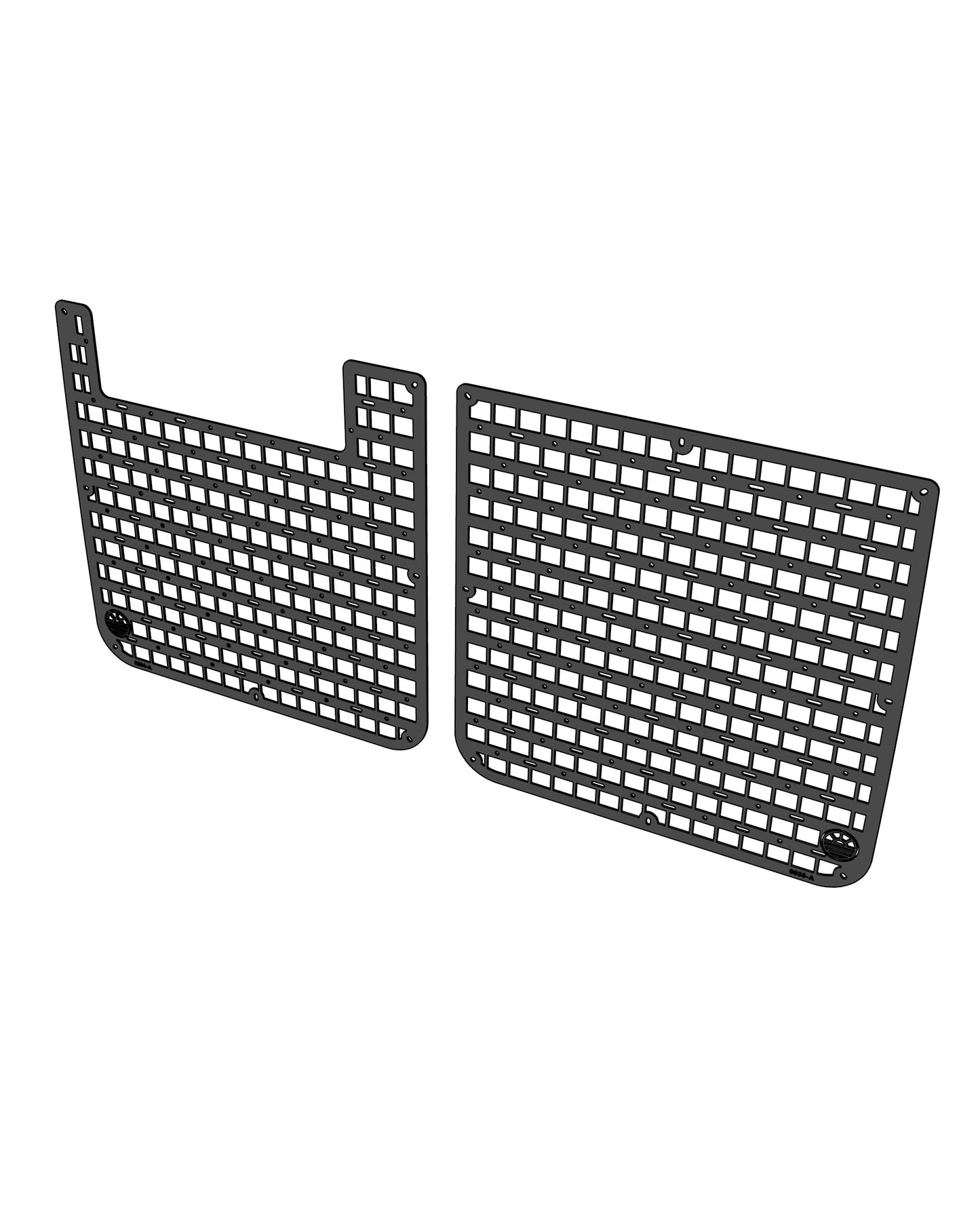 MERCEDES SPRINTER T1N (901/903) - MOLLE System Storage Panel Set – Lower