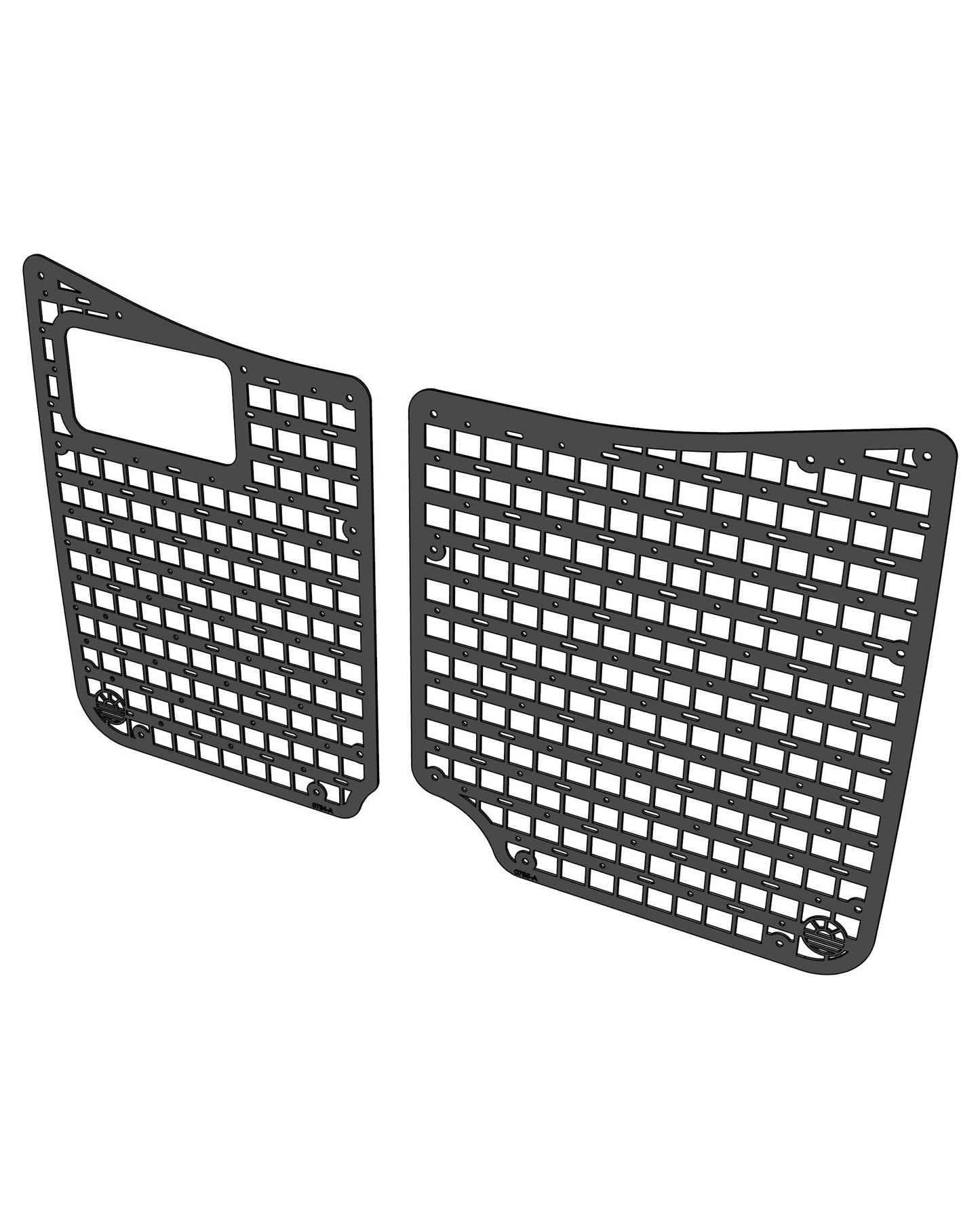 MERCEDES SPRINTER 906, VOLKSWAGEN CRAFTER 2006-2017 -MOLLE System Storage Panel Set – Lower