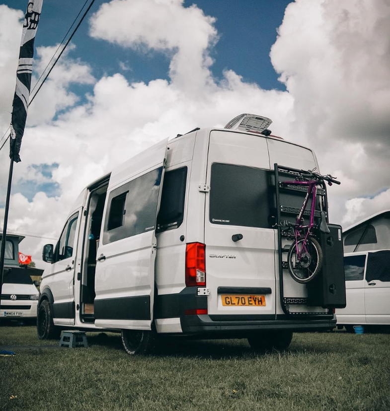 Wheeliams Modular BackRack - Rear door cargo storage system