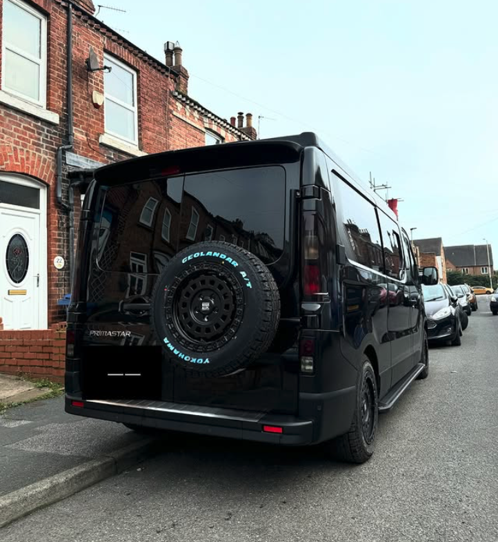 VAUXHALL VIVARO, RENAULT TRAFFIC, NISSAN PRIMASTAR Wheel Carrier