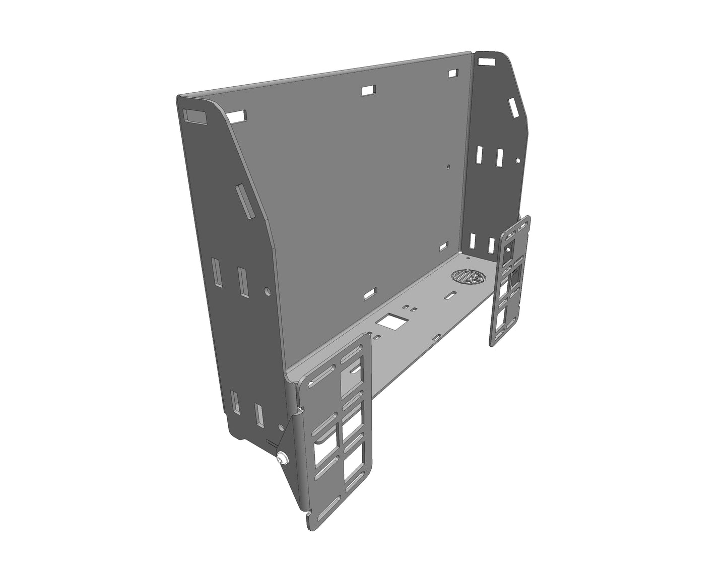 Wheeliams Fold-down Aluminium Camping Table