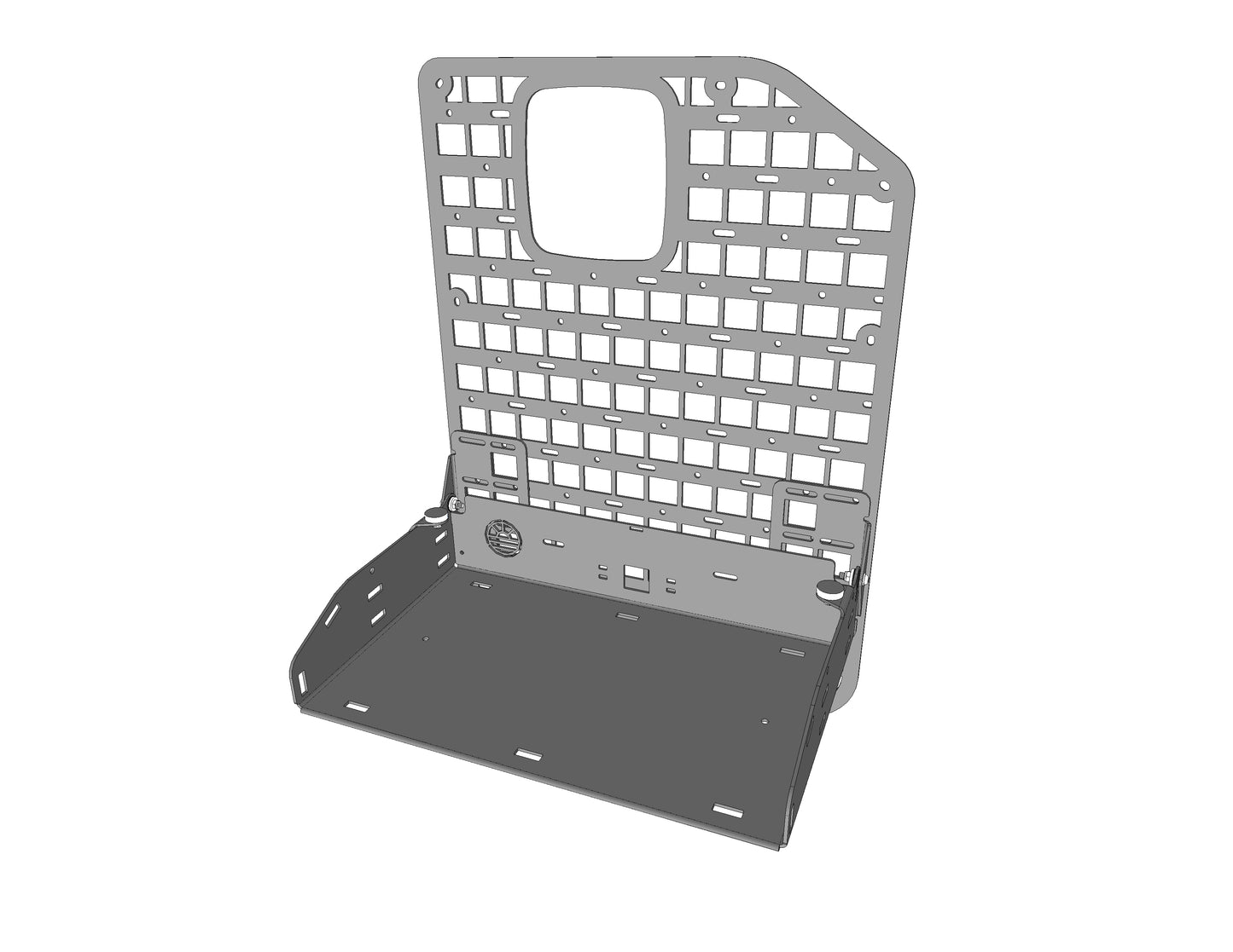 Wheeliams Fold-down Aluminium Camping Table