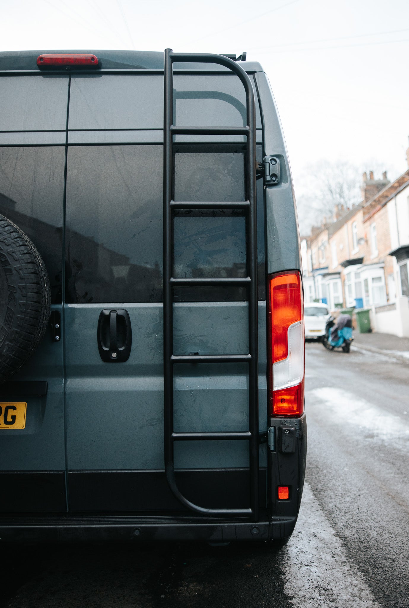 Relay/Ducato/Boxer/Jumper Tubular Rear Door Ladder 2006-present