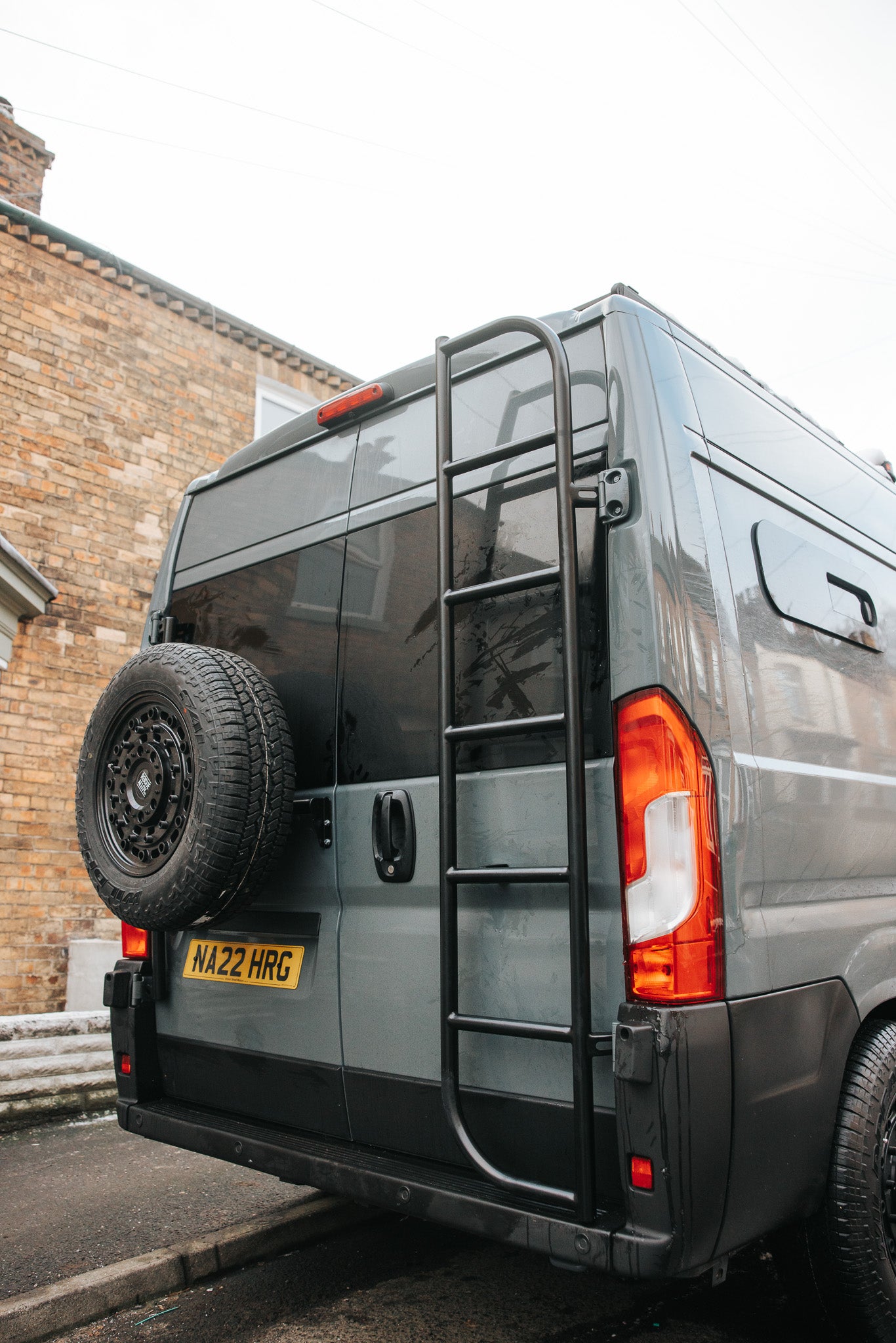 Relay/Ducato/Boxer/Jumper Rohr-Hecktürleiter ab 2006