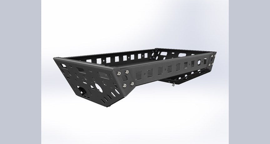 Spare Wheel Mounted Large Cargo Storage Carrier