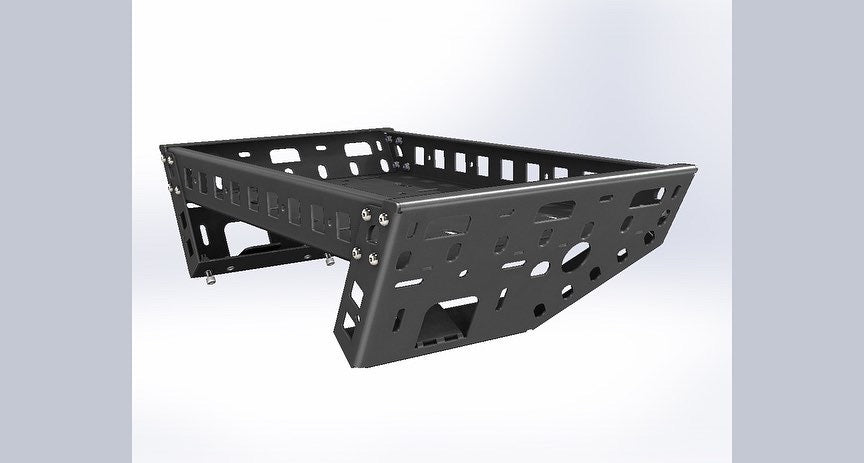 Spare Wheel Mounted Large Cargo Storage Carrier