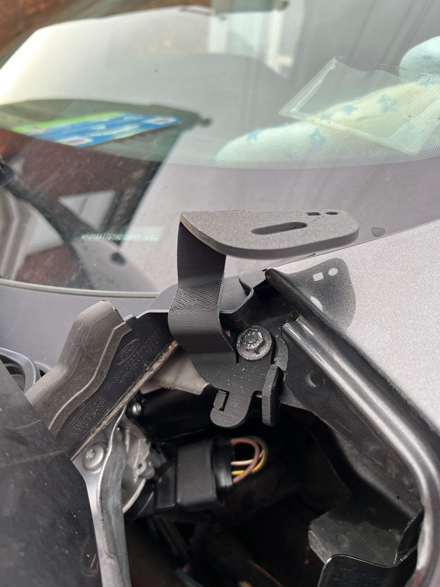 Ford Transit Custom 2012-2024 Bonnet Ditch Light Mounts