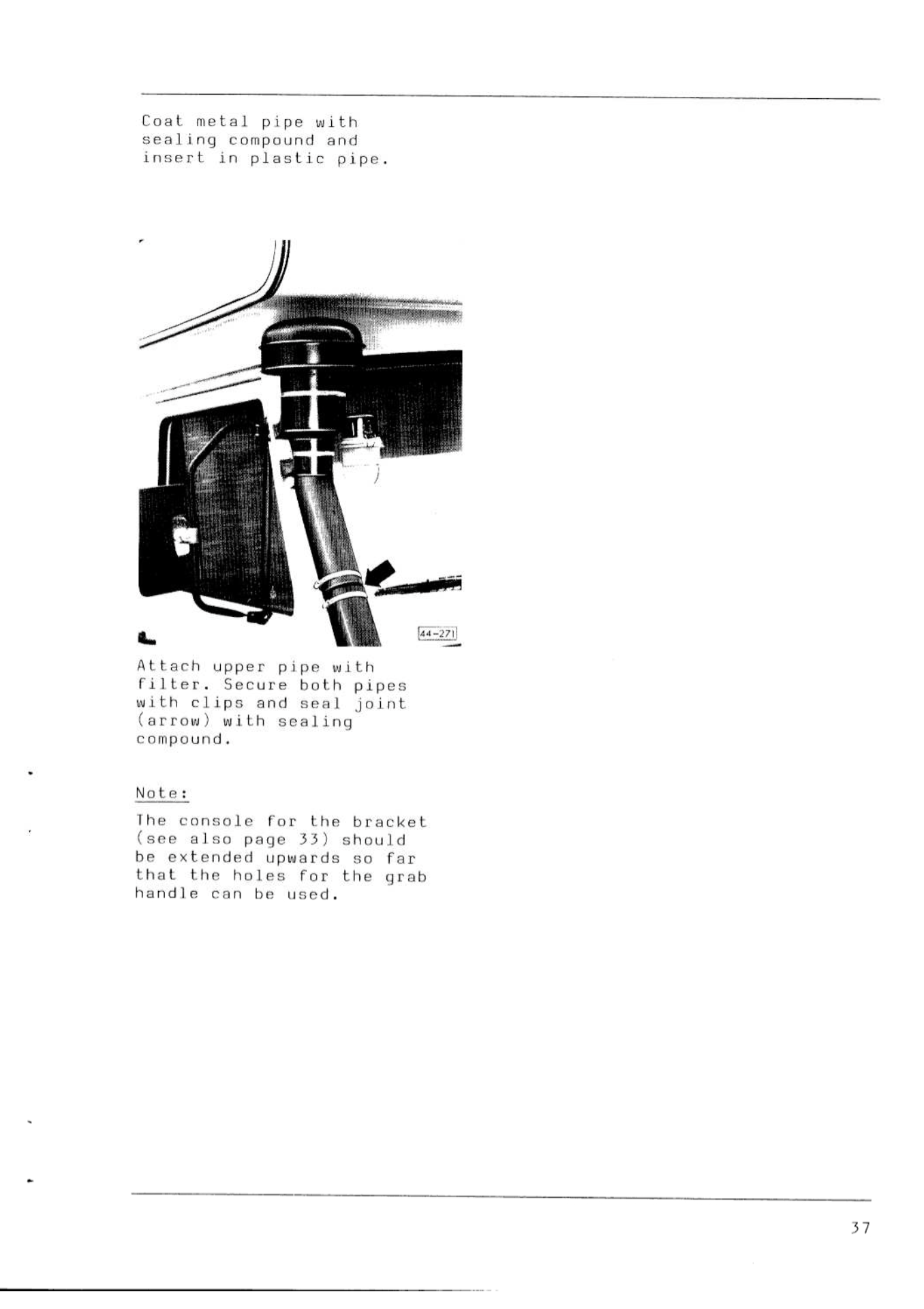 Volkswagen LT MK1 Snorkel Kit 4x4 1:1 reproduction of original