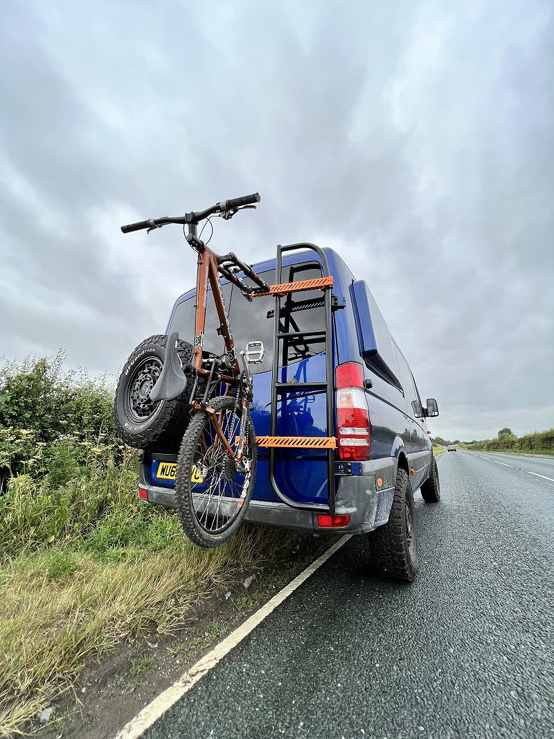 Van Ladder Bike Rack Van Rear Door Bike Rack Fiamma® 02093B93A