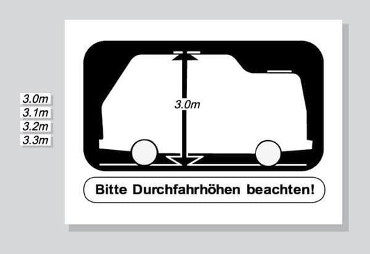 VW WESTFALIA FLORIDA/SVEN HEDIN DASH STICKER