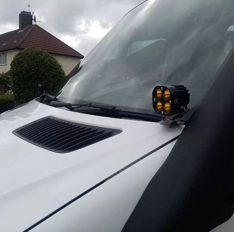 Mercedes Sprinter 906 / VW Crafter (2006-2017) Bonnet Ditch Light Mounts