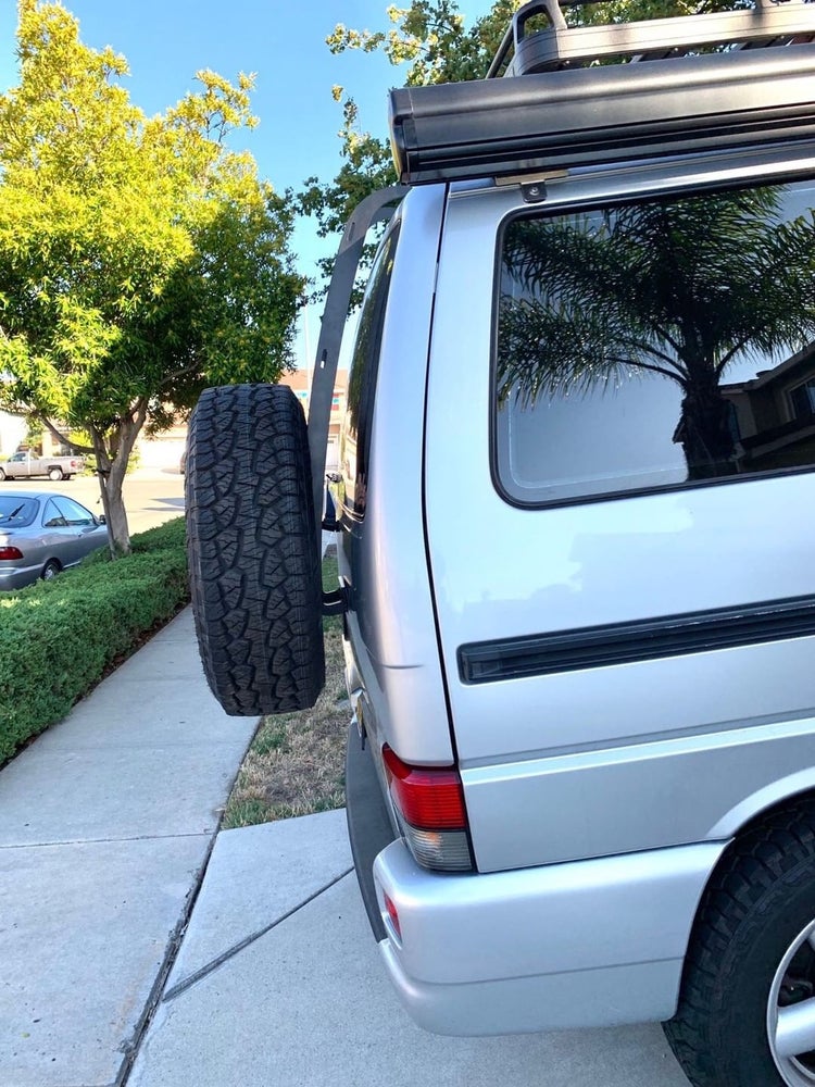 VOLKSWAGEN T4/EUROVAN - BARNDOOR OR TAILGATE SYNCRO Wheel Carrier