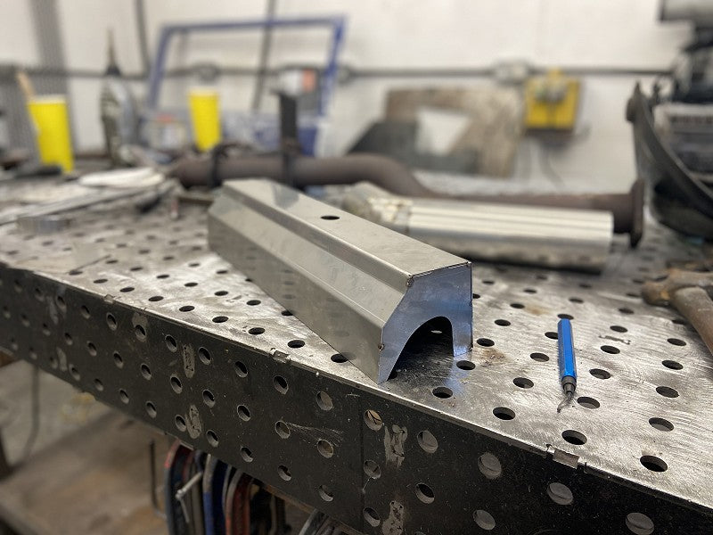 WESTFALIA UNDERSLUNG GAS TANK REPLACEMENT STAINLESS STEEL COVER