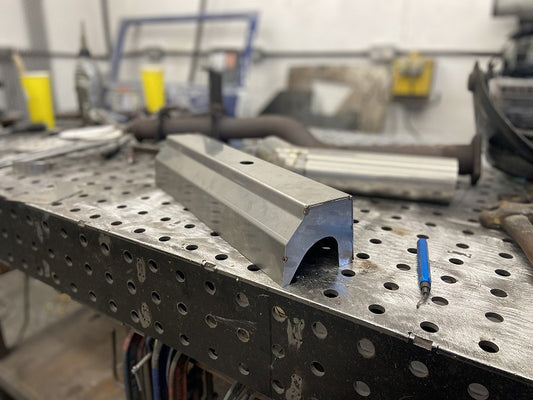 WESTFALIA UNDERSLUNG GAS TANK REPLACEMENT STAINLESS STEEL COVER