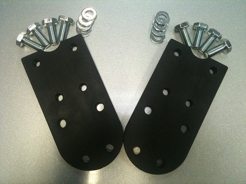 VOLKSWAGEN REAR AXLE DROP PLATES