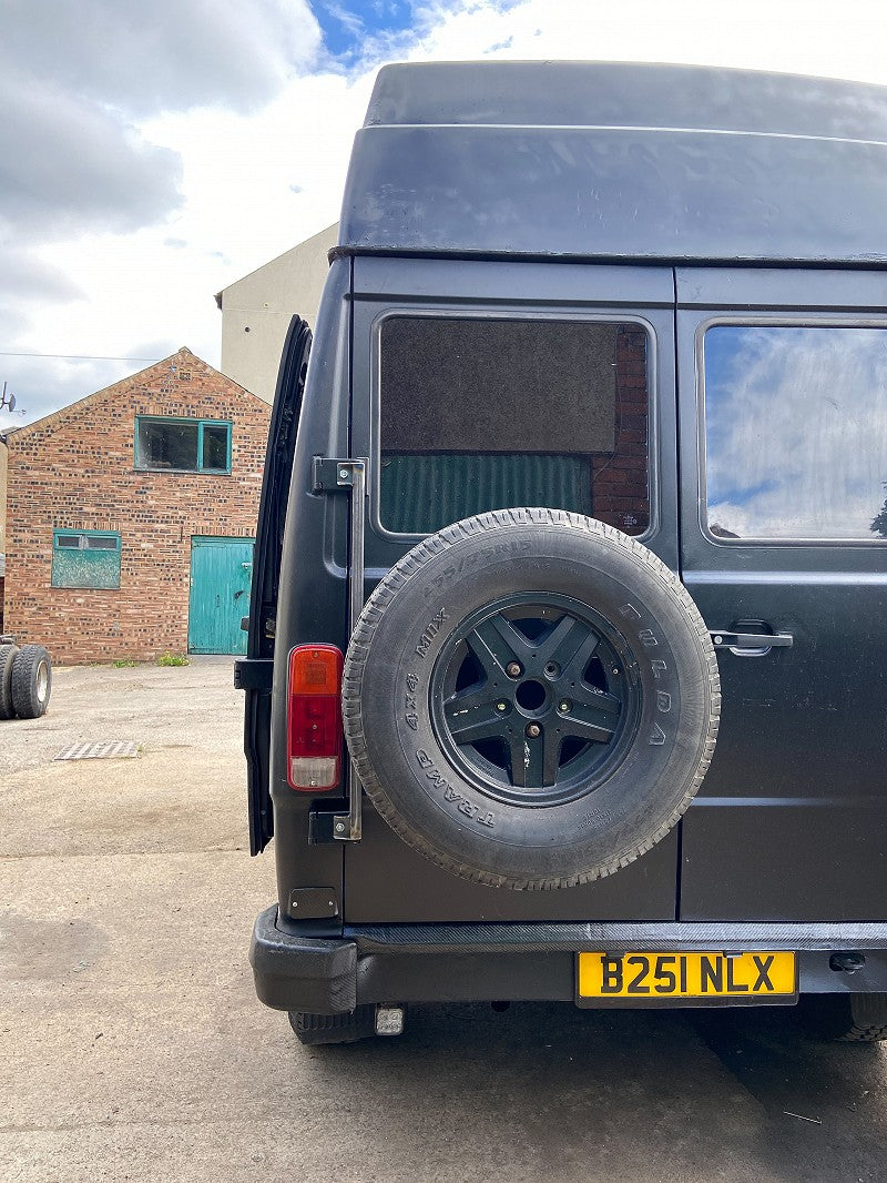 MERCEDES T1/TN REAR DOOR SPARE WHEEL CARRIER 1977–1995