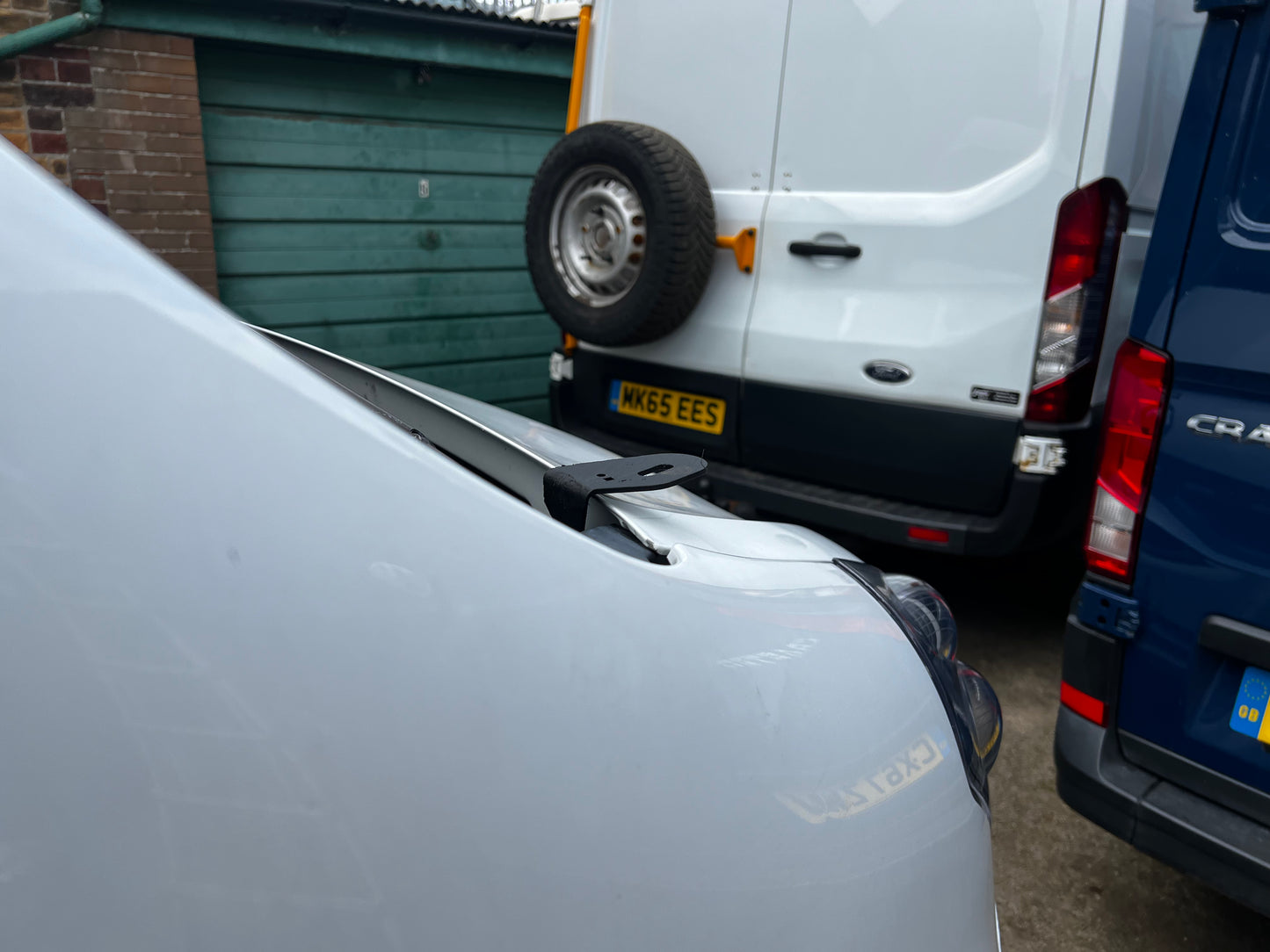 Renault Master 2010+ Bonnet Ditch Light Mounts