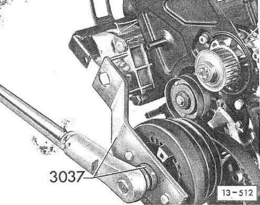 Volkswagen LT MK1 Crank locking tool