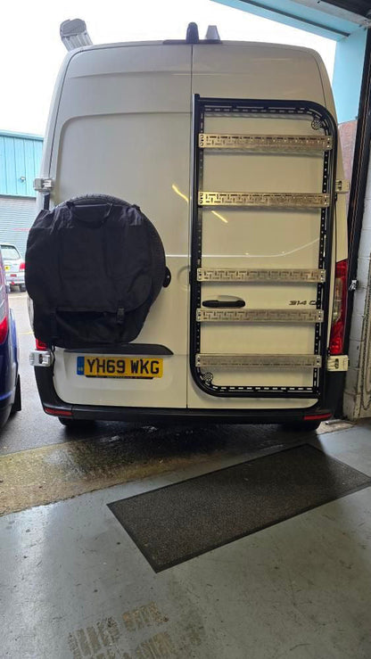 Wheeliams Modular BackRack - Rear door cargo storage system