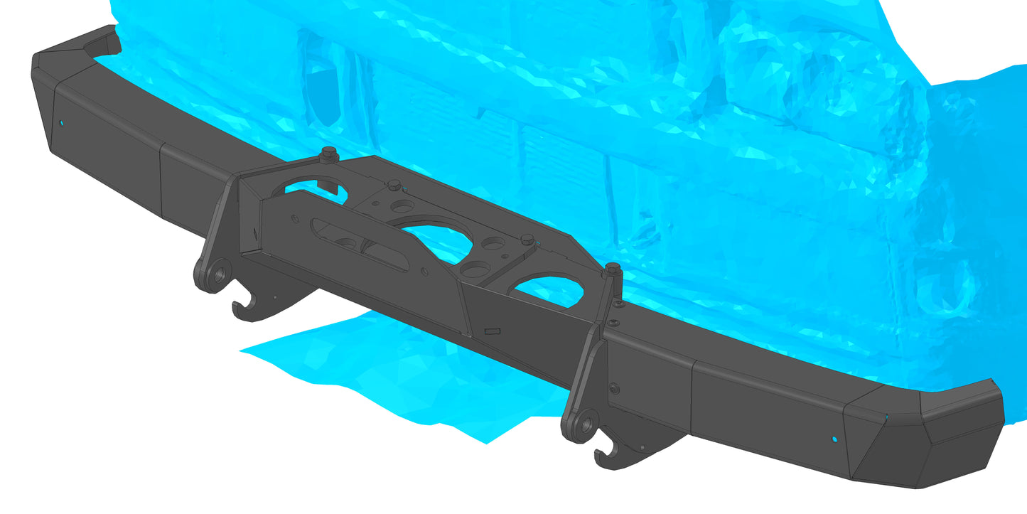 VOLKSWAGEN T3 Front Bumper & Winch Mount