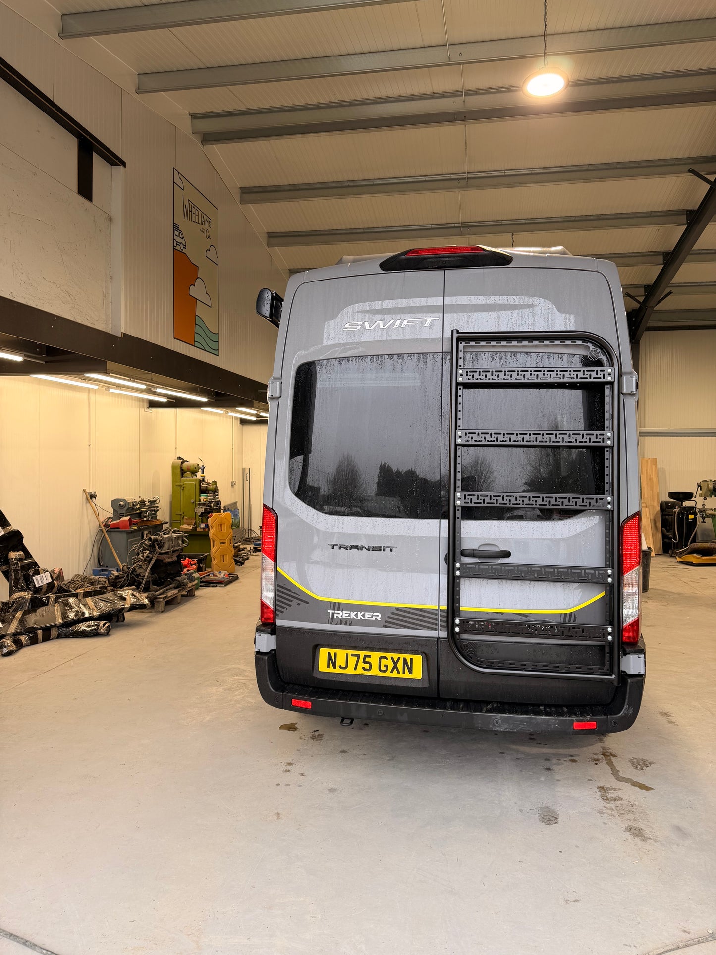 FORD TRANSIT MK8/MK9 2014+  Modular Backrack - RH