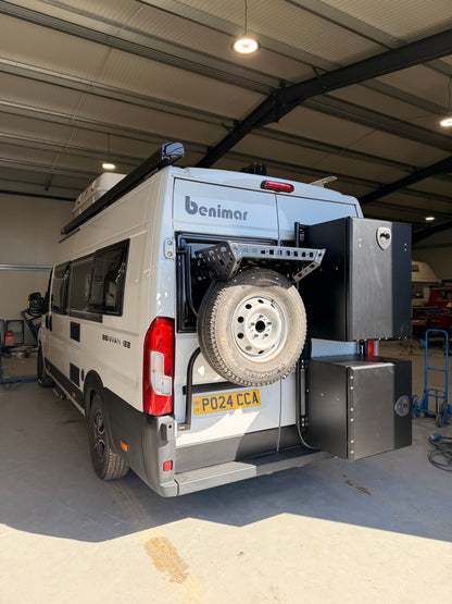 Relay/Ducato/Boxer/Jumper Rohr-Ersatzradträger für die Hintertür ab 2006 