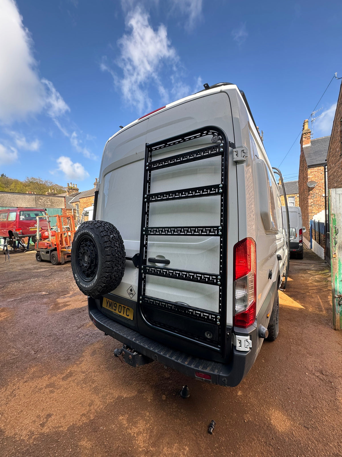 Rear Rack System Wheeliams Modular BackRack - Rear door cargo storage system