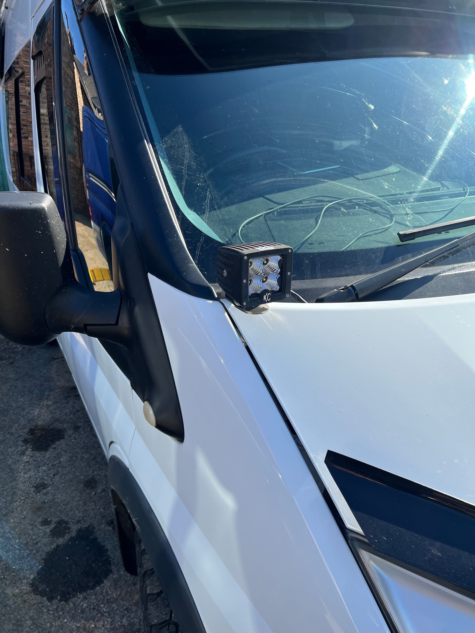 Juego De 2 Deflectores De Viento Para FORD TRANSIT 2014 A 2023