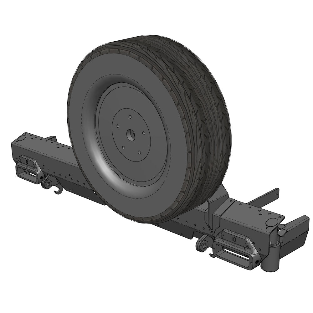 VOLKSWAGEN T3 - Rear Bumper Storage System