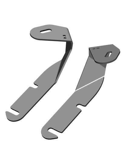 Renault Master 2010+ Bonnet Ditch Light Mounts