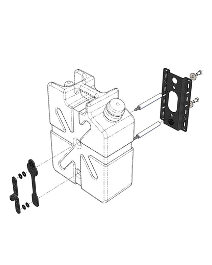 LifeSaver Jerrycan Water Filter Vehicle Mount