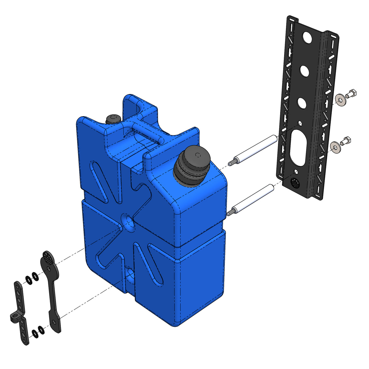 Land Rover Defender & Series LifeSaver Jerrycan Water Filter 4x4 Mount