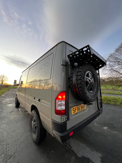 Universal Spare Wheel Mounted Cargo Carrier